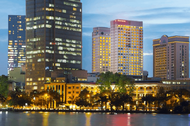 Top 8 khách sạn Sài Gòn view đẹp - Sheraton Saigon
