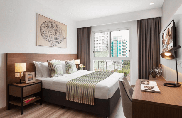 Top 10 khách sạn 4 sao Sài Gòn - Phòng ngủ Citadines Regency Hotel