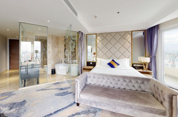 Top 10 khách sạn nổi tiếng ở Sài Gòn nhất - Phòng nghỉ tại La Vela Saigon Hotel