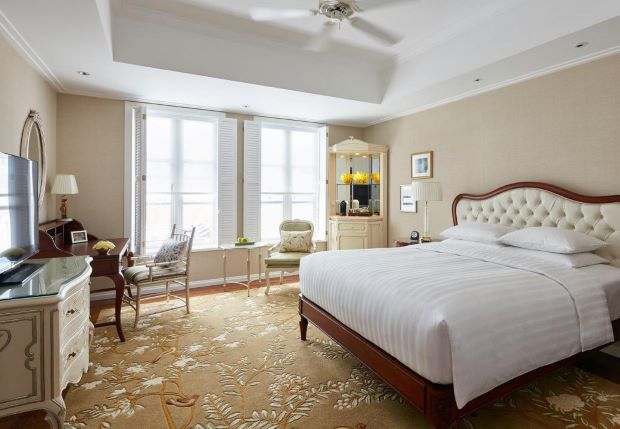 Top 10 khách sạn nổi tiếng ở Sài Gòn nhất - Phòng ngủ khách sạn Park Hyatt Sài Gòn 