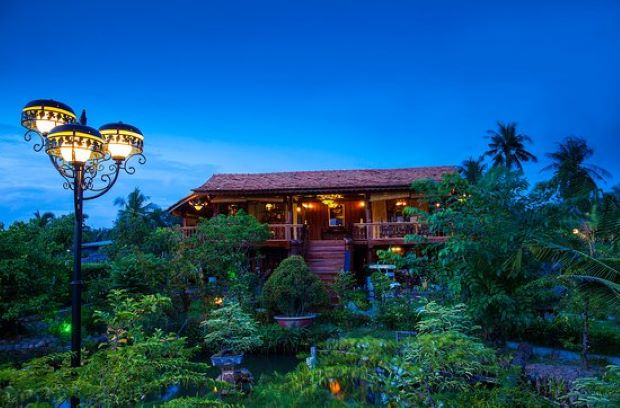Khách sạn quận 2 view đẹp - Kiến trúc của Saigon Riverside Retreat
