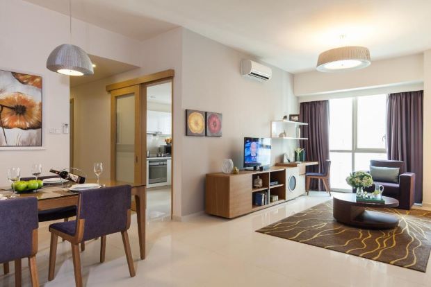 Khách sạn quận 2 view đẹp - Phòng nghỉ tại Somerset Vista Ho Chi Minh City