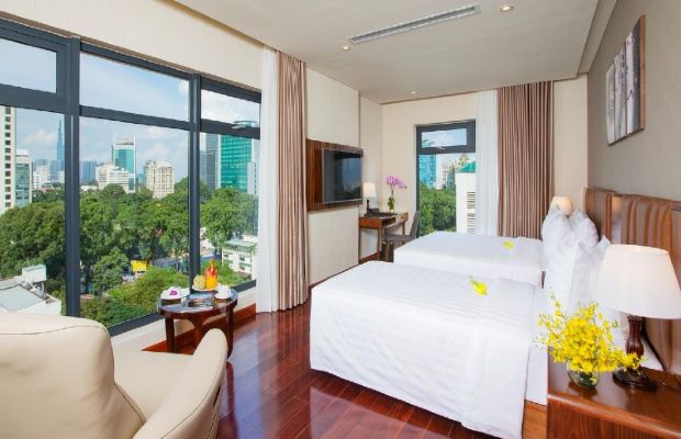 Khách sạn quận 3 có hồ bơi - Phòng nghỉ khách sạn Orchids Saigon