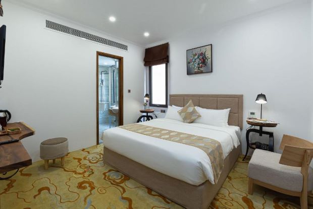 Top 10 khách sạn Sài Gòn gần trung tâm - Phòng ngủ khách sạn Nesta Saigon Central