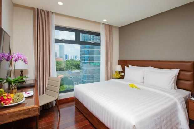Top 10 khách sạn Sài Gòn gần trung tâm - Phòng nghỉ khách sạn Orchids Saigon Hotel
