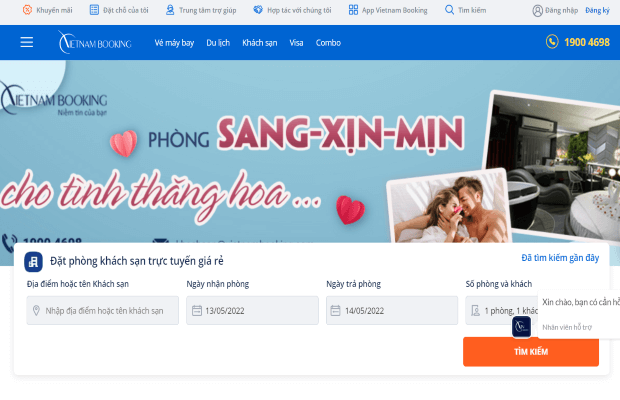 website đặt phòng khách sạn Holiday Inn & Suites Saigon Airport giá rẻ