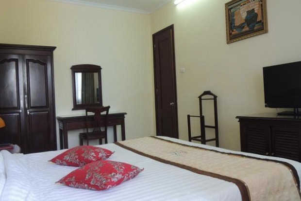 Các phòng nghỉ tại khách sạn đẹp quận Bình Thạnh có trang trí tinh tế, đơn gian