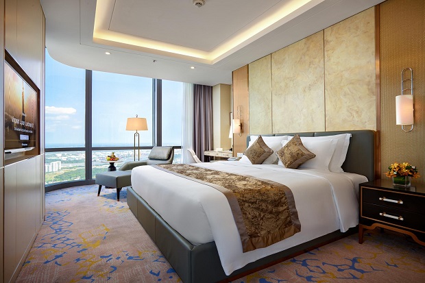 Khách sạn đẹp quận Bình Thạnh Vinpearl Luxury Landmark 81 có nội thất cao cấp
